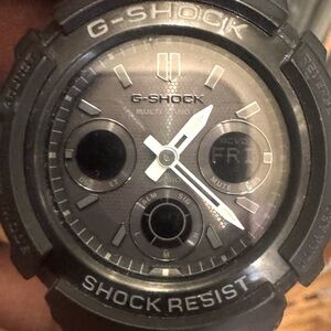 G-Shock Black Multi-Band Watch